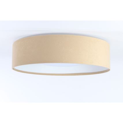 Plafón LED regulable SMART GALAXY LED/36W/230V 55 cm 2700-6500K Wi-Fi Tuya beige/blanco + mando a distancia