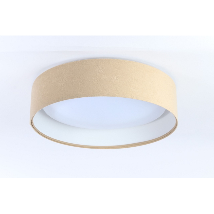 Plafón LED regulable SMART GALAXY LED/36W/230V 55 cm 2700-6500K Wi-Fi Tuya beige/blanco + mando a distancia