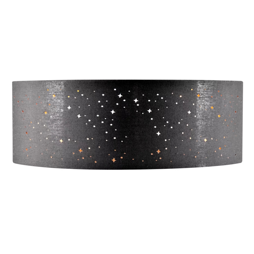 Plafón LED TULUZA LED/18W/230V diá. 32 cm negro