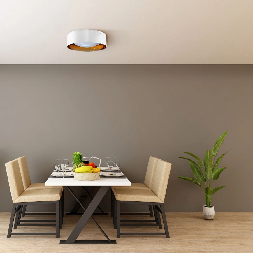 Plafón LED TULUZA LED/24W/230V diá. 40 cm blanco