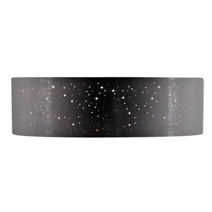 Plafón LED TULUZA LED/24W/230V diá. 40 cm negro