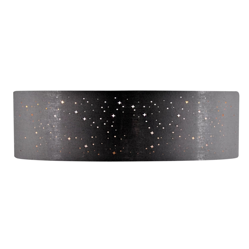 Plafón LED TULUZA LED/24W/230V diá. 40 cm negro