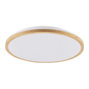 Plafón LED WOODY LED/24W/230V diá. 38 cm