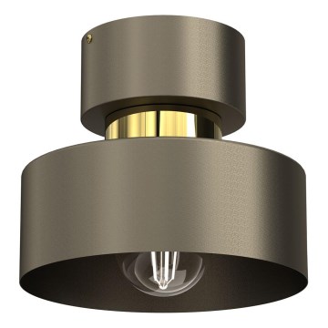 Plafón MARTI 1xE27/15W/230V latón/dorado