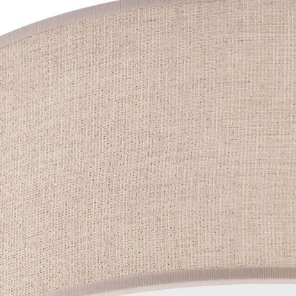 Plafón MONTE 1xE27/60W/230V diá. 35 cm marrón