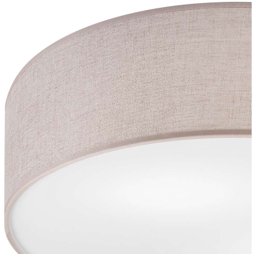 Plafón MONTE 2xE27/60W/230V beige