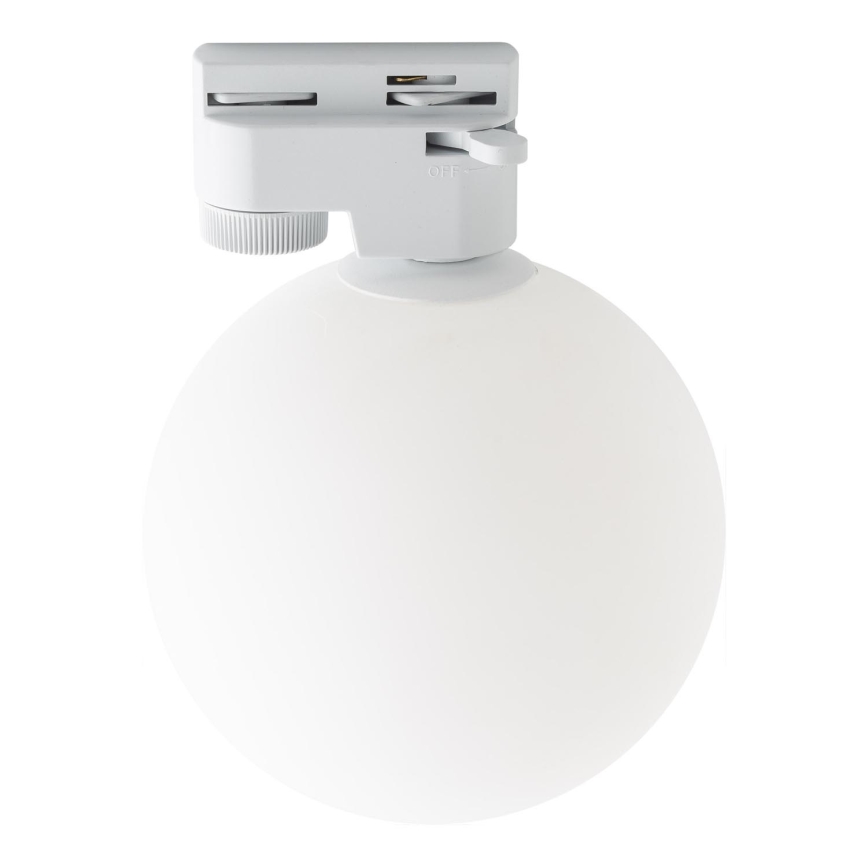 Plafón para sistema de raíles monofásico TRACER 1xG9/8W/230V blanco
