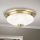 Plafón PORTO 1xE27/40W/230V diá. 26 cm dorado