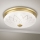 Plafón PORTO 2xE27/40W/230V diá. 37 cm dorado