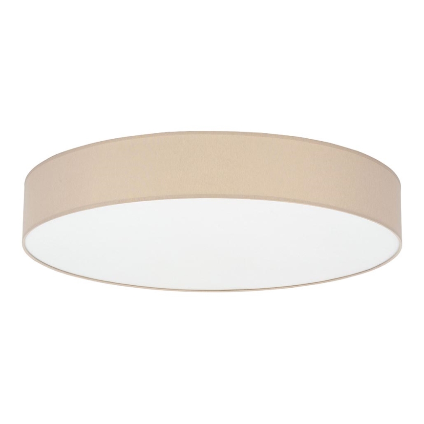 Plafón RONDO 4xE27/15W/230V diámetro 61 cm beige