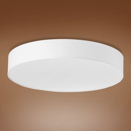 Plafón RONDO 6xE27/15W/230V diámetro 80 cm blanco