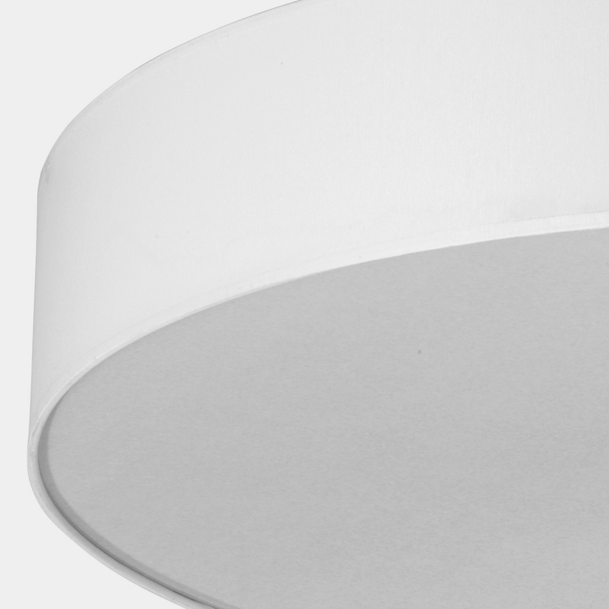 Plafón RONDO 6xE27/15W/230V diámetro 80 cm blanco