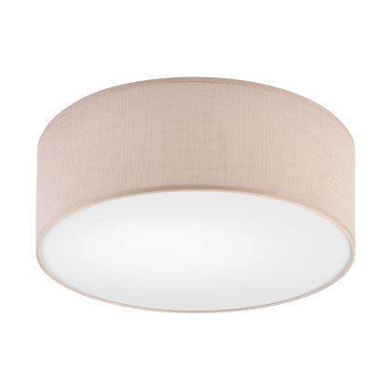 Plafón SIRJA 1xE27/60W/230V diá. 35 cm beige