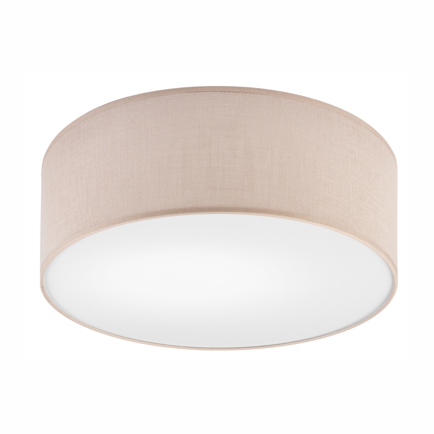 Plafón SIRJA 1xE27/60W/230V diá. 35 cm beige