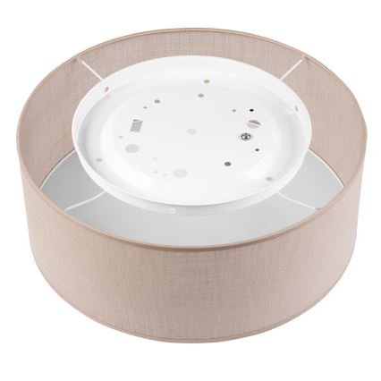 Plafón SIRJA 1xE27/60W/230V diá. 35 cm beige