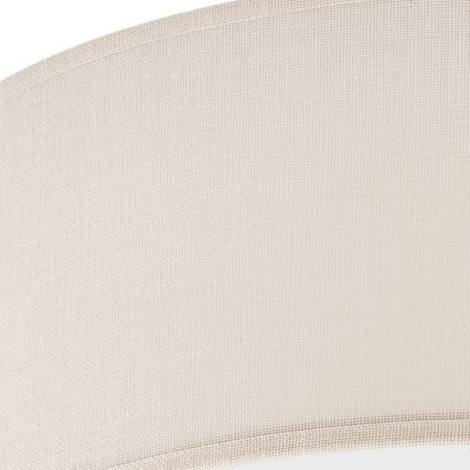 Plafón SIRJA 1xE27/60W/230V diá. 35 cm color crema