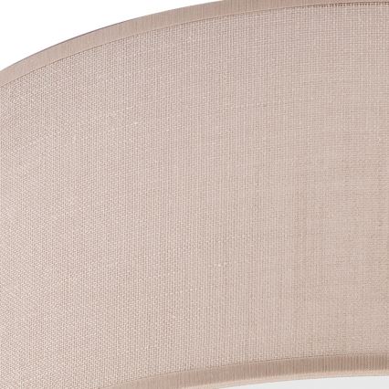 Plafón SIRJA 2xE27/60W/230V diámetro 45 cm beige