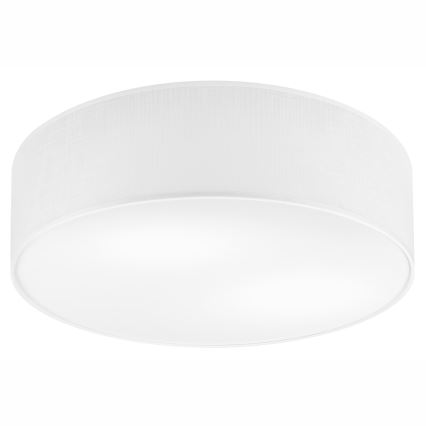 Plafón SIRJA 2xE27/60W/230V diámetro 45 cm blanco