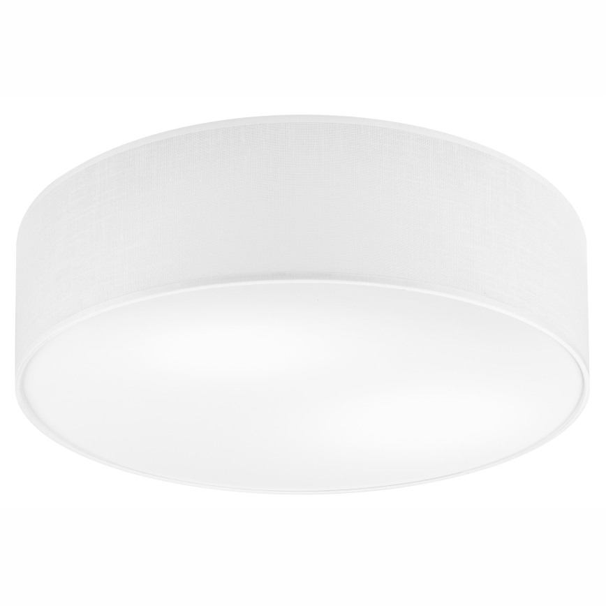 Plafón SIRJA 2xE27/60W/230V diámetro 45 cm blanco