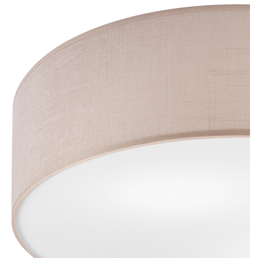 Plafón SIRJA DOUBLE 4xE27/15W/230V diá. 45 cm beige