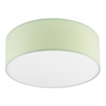 Plafón SIRJA PASTEL 1xE27/60W/230V diá. 35 cm Verde