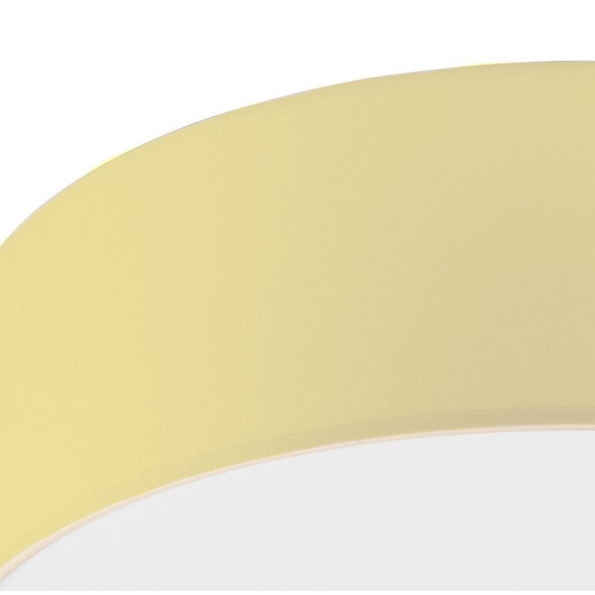 Plafón SIRJA PASTEL 2xE27/60W/230V diá. 45 cm amarillo