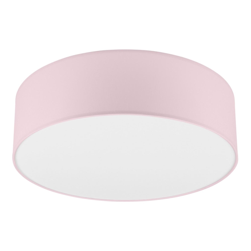 Plafón SIRJA PASTEL 2xE27/60W/230V diá. 45 cm rosa