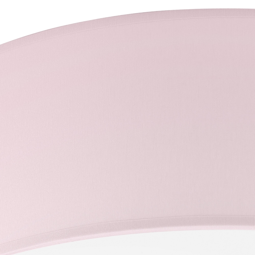 Plafón SIRJA PASTEL 2xE27/60W/230V diá. 45 cm rosa