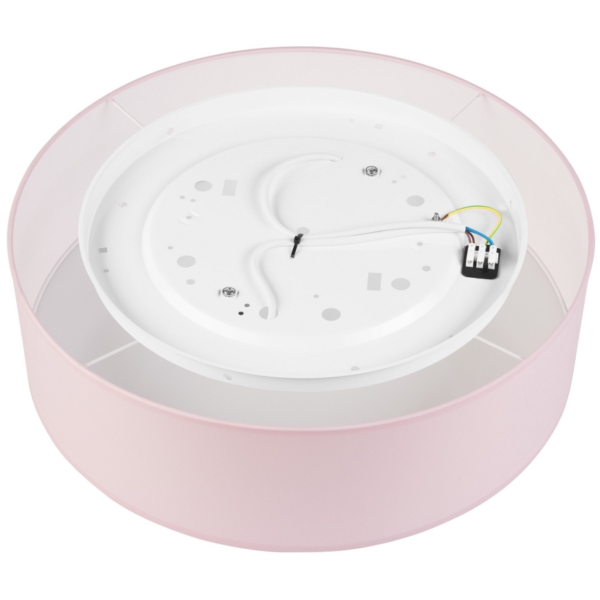 Plafón SIRJA PASTEL 2xE27/60W/230V diá. 45 cm rosa