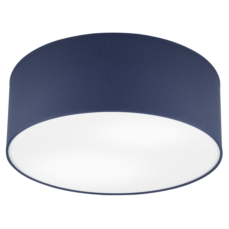 Plafón SIRJA PASTEL DOUBLE 2xE27/15W/230V diá. 35 cm azul oscuro