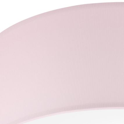 Plafón SIRJA PASTEL DOUBLE 2xE27/15W/230V diá. 35 cm rosa