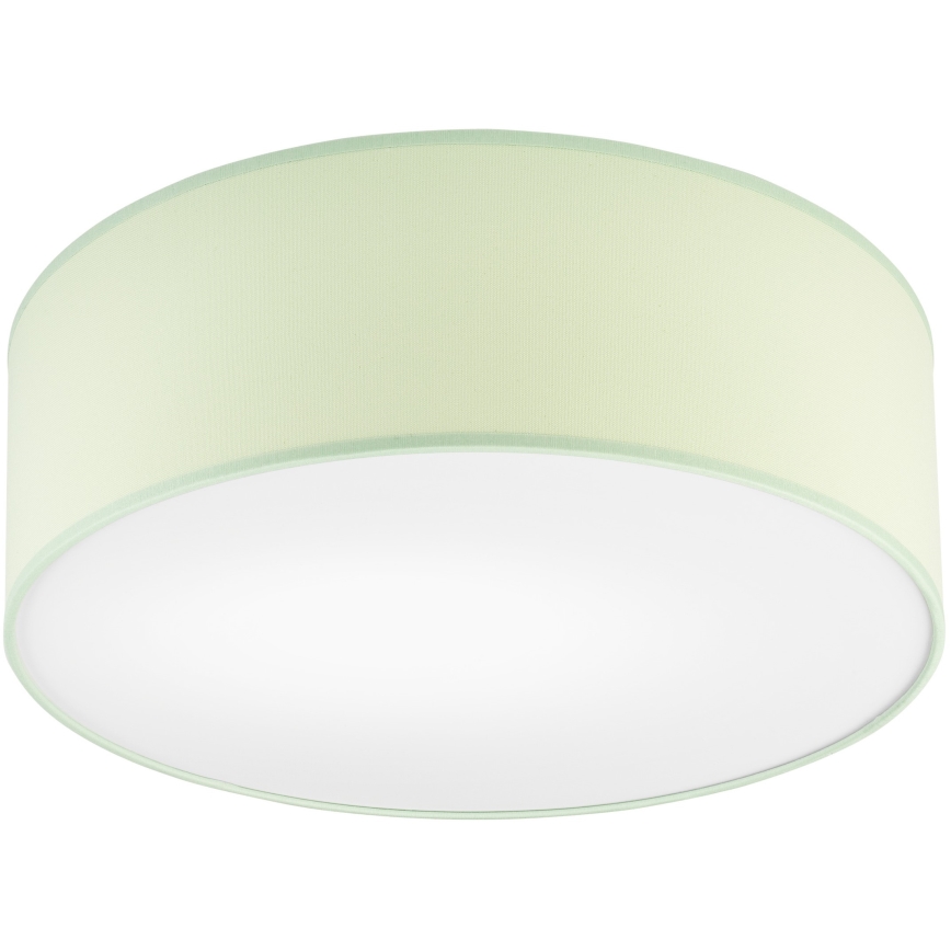 Plafón SIRJA PASTEL DOUBLE 2xE27/15W/230V diá. 35 cm Verde