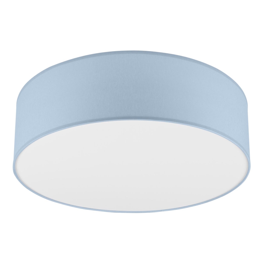 Plafón SIRJA PASTEL DOUBLE 4xE27/15W/230V diá. 45 cm azul