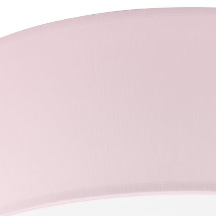 Plafón SIRJA PASTEL DOUBLE 4xE27/15W/230V diá. 45 cm rosa