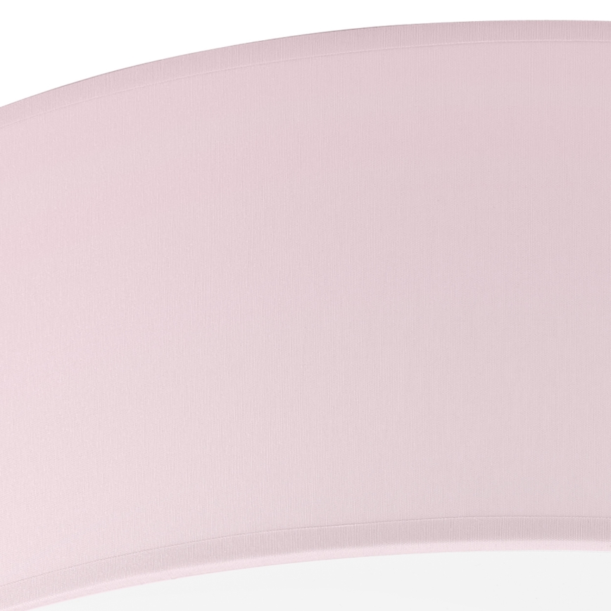 Plafón SIRJA PASTEL DOUBLE 4xE27/15W/230V diá. 45 cm rosa