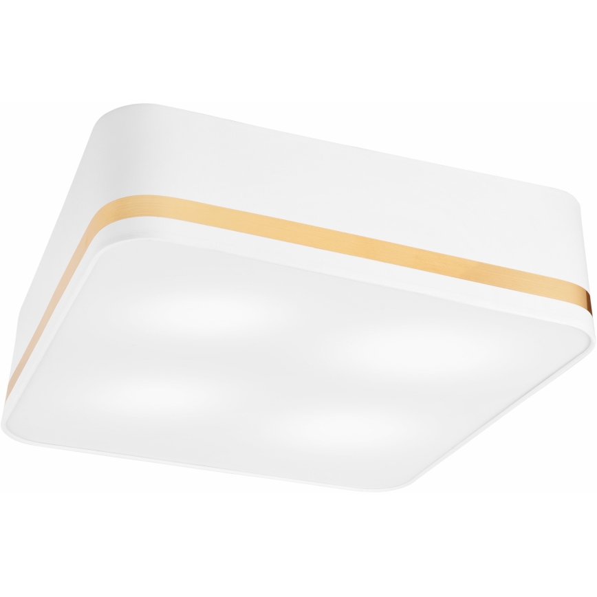 Plafón SIRJA SQUARE 4xE27/60W/230V 45x45 cm blanco