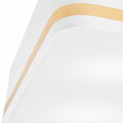 Plafón SIRJA SQUARE 4xE27/60W/230V 45x45 cm blanco
