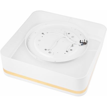 Plafón SIRJA SQUARE 4xE27/60W/230V 45x45 cm blanco