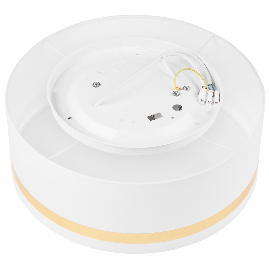 Plafón SIRJA STRIPE 2xE27/15W/230V diá. 35 cm blanco