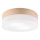 Plafón SIRJA WOOD 2xE27/15W/230V diá. 45 cm blanco/roble