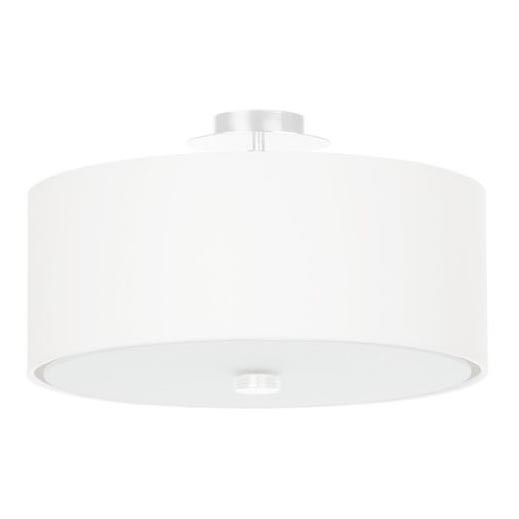 Plafón SKALA 3xE27/60W/230V diá. 30 cm blanco