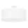 Plafón SKALA 3xE27/60W/230V diá. 30 cm blanco