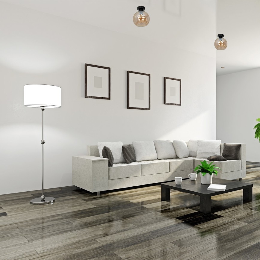 Plafón SOFIA 1xE27/60W/230V marrón