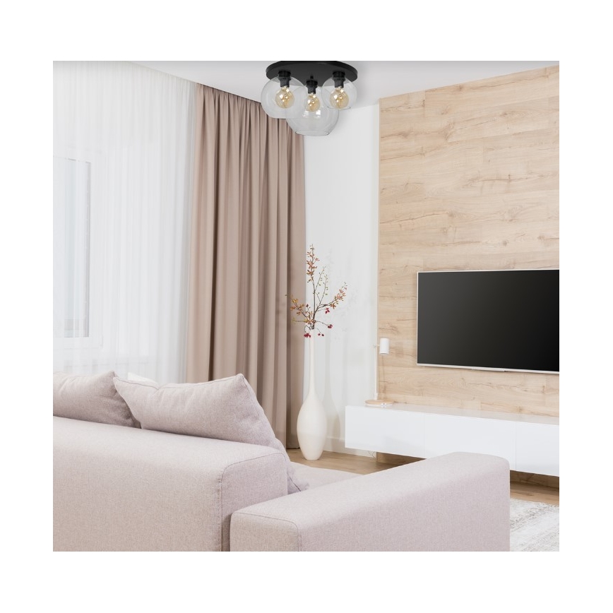 Plafón SOFIA 3xE27/60W/230V clara