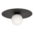Plafón SOLAR 1xE14/10W/230V negro/blanco