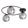 Plafón SOPRA 3xE14/10W/230V negro