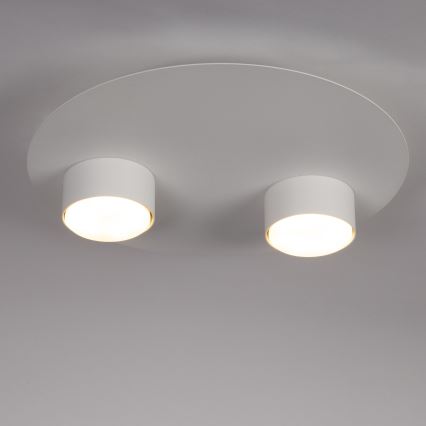 Plafón STAR 2xGX53/12W/230V blanco