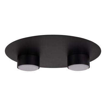 Plafón STAR 2xGX53/12W/230V negro