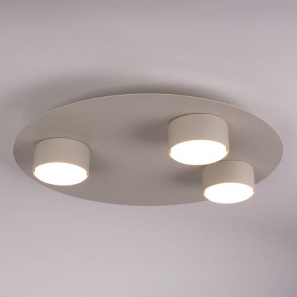 Plafón STAR 3xGX53/12W/230V beige