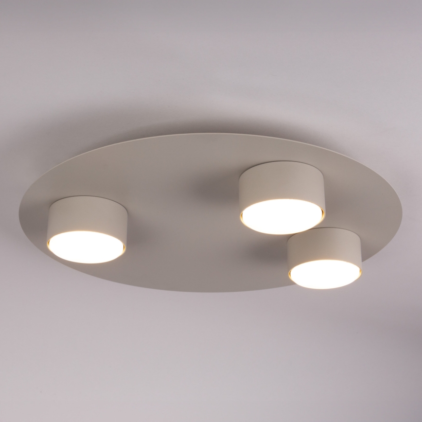 Plafón STAR 3xGX53/12W/230V beige
